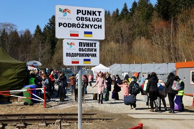 Some Ukrainian refugees land jobs in Eastern Europe, others move further west