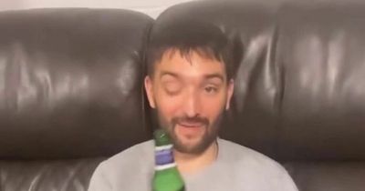 The Wanted’s Tom Parker takes rest under blanket on tour amid brain tumour battle