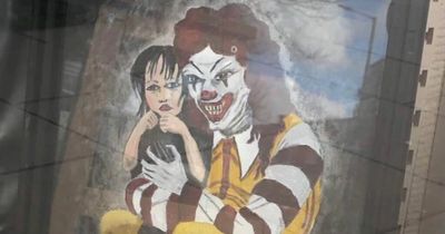 McDonald's fans creeped out as 'demonic' painting discovered near chain headquarters