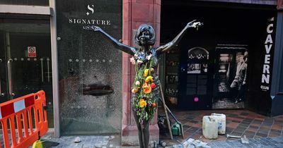 Cilla Black statue returns to Mathew Street after going missing for months