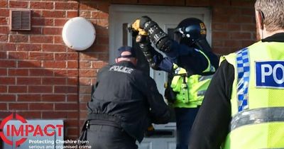 Police seize £104,000, flash watches, cars, knives, a Samurai sword and arrest FIFTY in huge gang raids