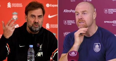 Jurgen Klopp takes fresh "top class" dig at Sean Dyche's Burnley in five substitutes row