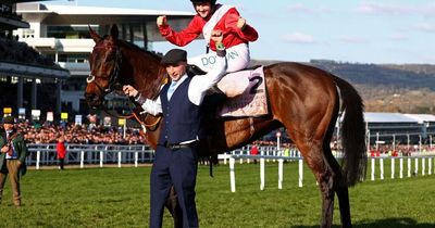 Rachael Blackmore becomes the first female jockey to win the Cheltenham Gold Cup aboard A Plus Tard