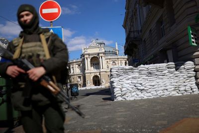 Defiant Odessa is seen vulnerable to Russian sea assault