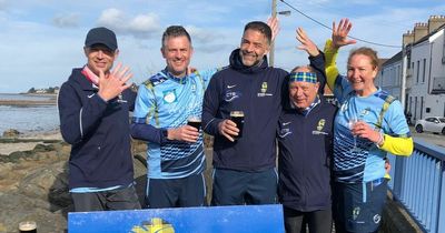 Friends of rugby legend Doddie Weir hit Belfast roads to raise £25,000