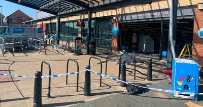 Vehicle smashes into Co-op as cash machine targeted in 'ram raid'