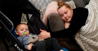 Homeless woman forced to sleep on mum's sofa with baby in pram as they await housing