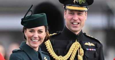 Kate Middleton 'likes William in uniform' as he dresses up for St Patrick's Day engagement