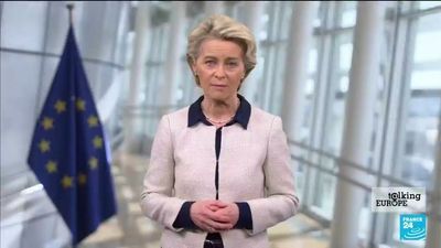 'Democracy is standing up against autocracy' in Ukraine, EU's von der Leyen says