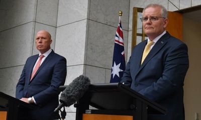 Peter Dutton casts Coalition as stronger than Labor on defence as election nears – so how different are they?