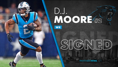 Panthers, WR DJ Moore agree to 3-year extension