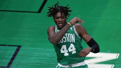 ‘I wanted to play with him when I saw his energy,’ says Boston’s Robert Williams of Geltics legend Kevin Garnett