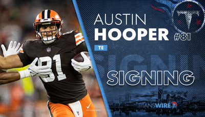 Twitter reacts to Titans signing TE Austin Hooper