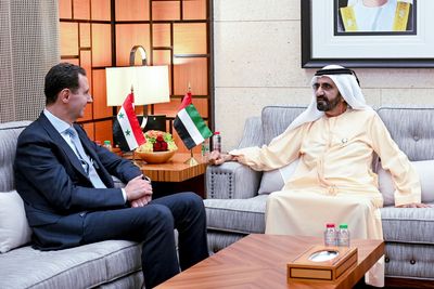 Syria’s Assad visits UAE in first trip to Arab state since 2011