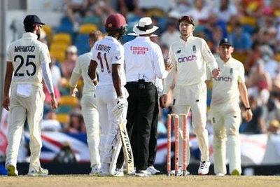 England suffer agonising moments in the field in frustrating day against West Indies