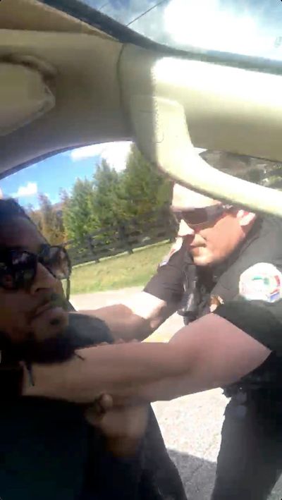 Video: Officer used stun gun on Black driver in traffic stop