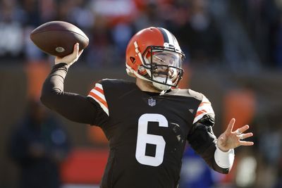 Colts have interest but no talks yet for Baker Mayfield