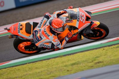 Marquez tops weather-hit third practice for Indonesian GP
