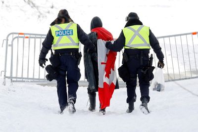 What the truckers’ convoy revealed about policing in Canada