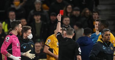 Leeds United news as Jamie Carragher delivers verdict on Raul Jimenez's Wolves red card