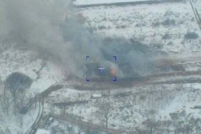 Watch: Moment Russia fires hypersonic missile at ammunition depot in Ukraine