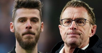 Concerning David de Gea decision leaves Ralf Rangnick with a difficult choice to make