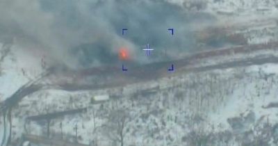 Moment Russia's 'invisible' missile strikes Ukraine base as Putin takes 'dark turn'