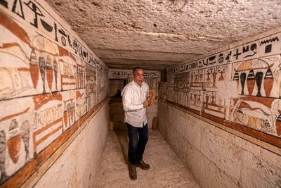 Egypt unveils five ancient tombs in Saqqara necropolis