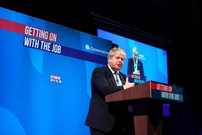 I have a bream: Johnson offers fishy take on famous speech at party conference