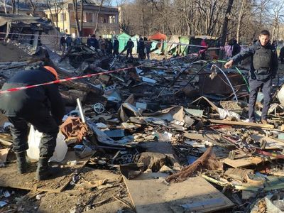 ‘We’ll rebuild again’: Kyiv residents defiant amid destruction and death