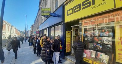 Massive queues down Headrow in Leeds as fans wait to meet rapper ArrDee