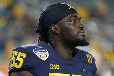 Potential Ravens 2022 draft target David Ojabo suffers serious injury at Michigan Pro Day