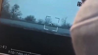 VIDEO: Homegrown Laser-Guided Anti-Tank Missile Systems Hit Russian War Machines As Ukrainians Cheer