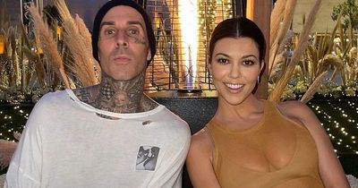 Kourtney Kardashian's beau Travis gives her brother Rob £600 bike for his birthday