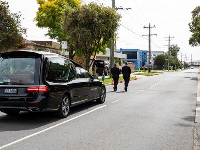 Family and friends bid Warne farewell