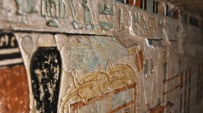 Egypt Displays Ancient Tombs in Saqqara