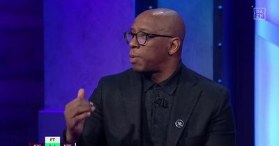 Ian Wright shuts down Twitter theory on 'whole problem' with Arsenal after Aston Villa win