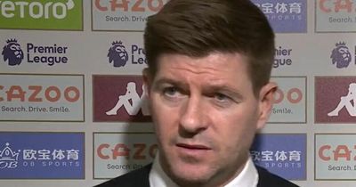 'I thought your questions would be better' - Steven Gerrard's emotional interview after Aston Villa lose to Arsenal