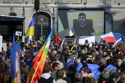 Zelensky blasts Swiss banks, Nestle over 'business as usual' with Russia