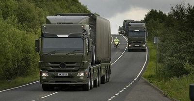 Glasgow oblivious as unmarked military convoy carrying 'up to six' nuclear warheads passes through city