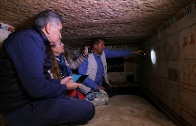 Archaeologists discover five tombs in Egypt's Saqqara necropolis
