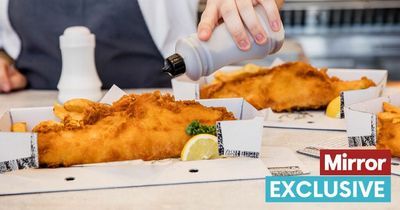 Fears numerous chippies will close as rising prices mean cod and chips could cost £13