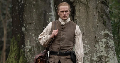 Outlander's Sam Heughan shares new Jamie Fraser snap and fans can't get enough