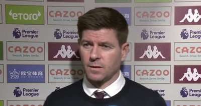 Steven Gerrard bites during Aston Villa post mortem as Des Kelly gets it in the neck after Arsenal defeat