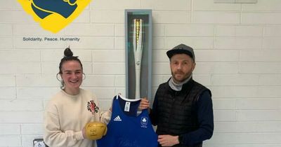 Kellie Harrington donates Olympic boxing vest and glove to raise funds for Ukraine