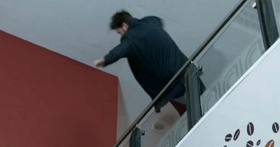 ITV Corrie teases double death drama in eerie new trailer as Adam suffers deadly fall and net closes in on Gary