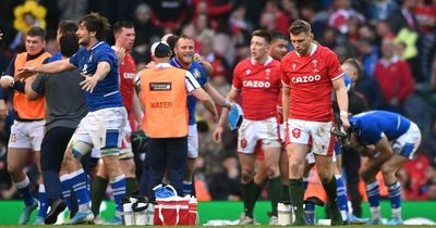 'Get the f*** in now!' Furious Dan Biggar ordered players off pitch as everything collapsed