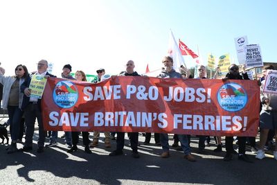 Government urged to revoke licences of P&O Ferries after ‘deplorable betrayal’ of seafarers