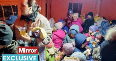 Exhausted orphans evacuated from Ukraine with help of Sunday Mirror readers