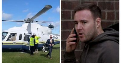Corrie's Alan Halsall has a 007 moment at Cheltenham and fans reckon they've identified the next Bond